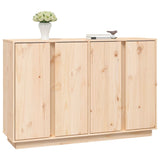Sideboard 120x35x80 cm Solid Wood Pine - Top-Down View