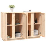 Sideboard 120x35x80 cm Solid Wood Pine - 45-Degree Angle