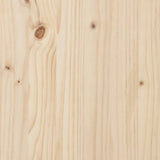 Coffee Table 80x55x40.5 cm Solid Wood Pine - Close-Up Angle