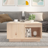 Coffee Table 60x61x32.5 cm Solid Wood Pine