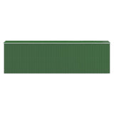 Garden Shed Green 192x606x223 cm Galvanised Steel