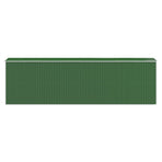 Garden Shed Green 192x606x223 cm Galvanised Steel