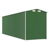 Garden Shed Green 192x606x223 cm Galvanised Steel