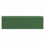 Garden Shed Green 192x689x223 cm Galvanised Steel