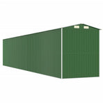 Garden Shed Green 192x1021x223 cm Galvanised Steel
