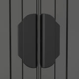Garden Shed Light Grey 192x855x223 cm Galvanised Steel