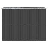 Garden Shed Anthracite 192x274x223 cm Galvanised Steel