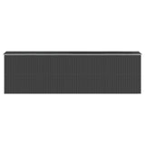 Garden Shed Anthracite 192x689x223 cm Galvanised Steel