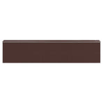 Garden Shed Dark Brown 192x938x223 cm Galvanised Steel