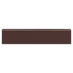 Garden Shed Dark Brown 192x1021x223 cm Galvanised Steel