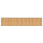 Garden Shed Light Brown 192x1021x223 cm Galvanised Steel