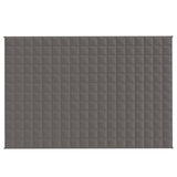 Weighted Blanket Grey 120x180 cm 5 kg Fabric - Side View