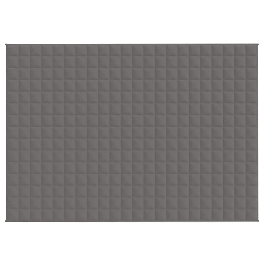 Weighted Blanket Grey 155x220 cm 11 kg Fabric