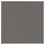 Weighted Blanket Grey 200x200 cm 9 kg Fabric