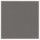 Weighted Blanket Grey 200x200 cm 9 kg Fabric - Side View