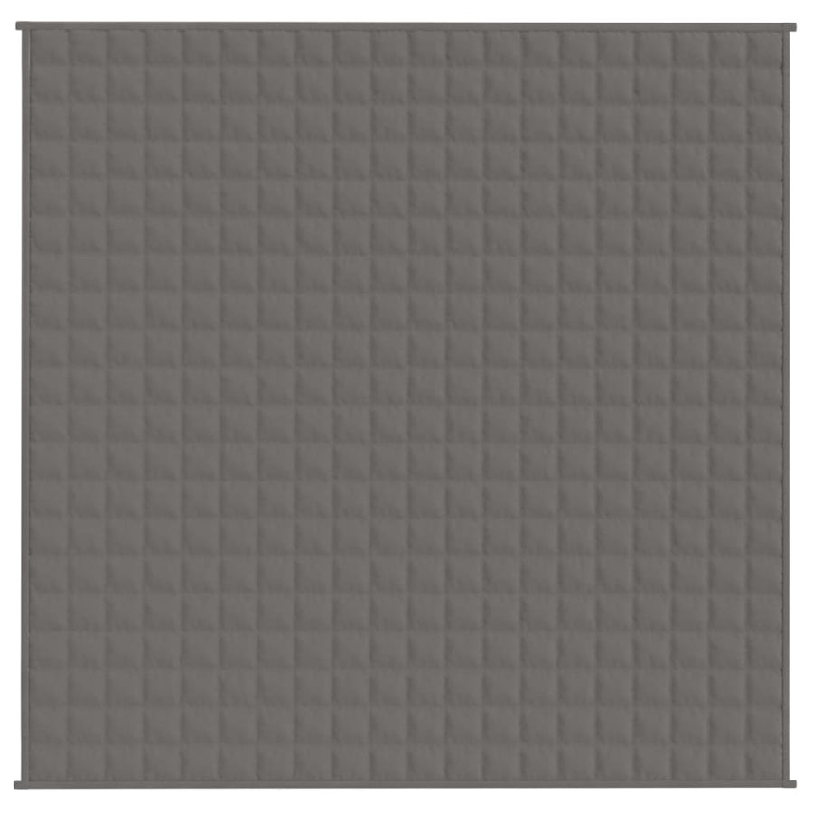 Weighted Blanket Grey 200x200 cm 13 kg Fabric