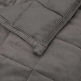 Weighted Blanket Grey 200x200 cm 13 kg Fabric
