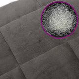 Weighted Blanket Grey 200x200 cm 13 kg Fabric