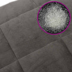Weighted Blanket Grey 200x200 cm 13 kg Fabric