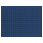 Weighted Blanket Blue 150x200 cm 11 kg Fabric