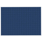 Weighted Blanket Blue 155x220 cm 7 kg Fabric
