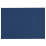Weighted Blanket Blue 155x220 cm 11 kg Fabric