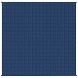 Weighted Blanket Blue 200x200 cm 13 kg Fabric