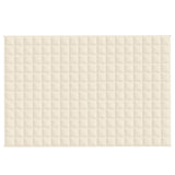 Weighted Blanket Light Cream 120x180 cm 5 kg Fabric