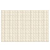 Weighted Blanket Light Cream 120x180 cm 9 kg Fabric