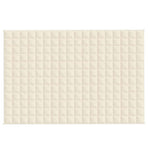 Weighted Blanket Light Cream 120x180 cm 9 kg Fabric