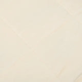Weighted Blanket Light Cream 155x220 cm 7 kg Fabric - Top-Down View