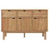 Sideboard OTTA 114x43x73.5 cm Solid Wood Pine - Side View