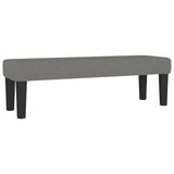 Box Spring Bed with Mattress Dark Grey 153x203 cm Queen Size Fabric - Close-Up Angle
