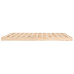 Bed Frame without Mattress 180x200 cm Solid Wood Pine