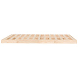 Bed Frame without Mattress 150x200 cm Solid Wood Pine