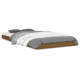 Bed Frame without Mattress Honey Brown 90x190 cm Solid Wood Pine