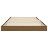 Bed Frame without Mattress Honey Brown 90x190 cm Solid Wood Pine