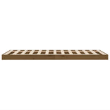 Bed Frame without Mattress Honey Brown 90x190 cm Solid Wood Pine