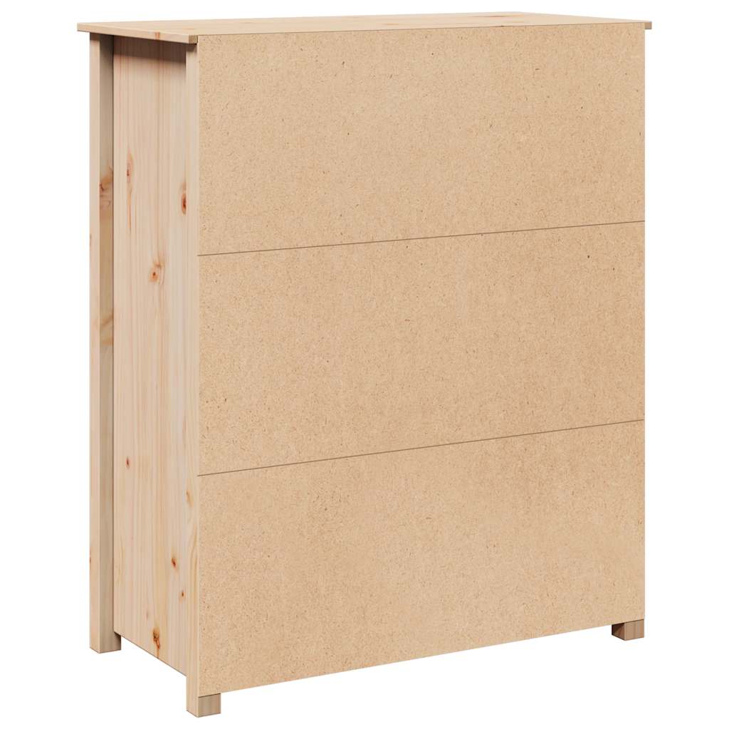 Highboard 83x41.5x100 cm Solid Wood Pine