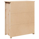 Highboard 83x41.5x100 cm Solid Wood Pine