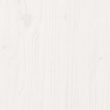Highboard White 83x41.5x100 cm Solid Wood Pine