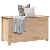 Storage Box 80x40x45.5 cm Solid Wood Pine - Top-Down View