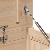 Storage Box 80x40x45.5 cm Solid Wood Pine - Extra Image