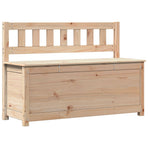 Bench 110x41x76.5 cm Solid Wood Pine