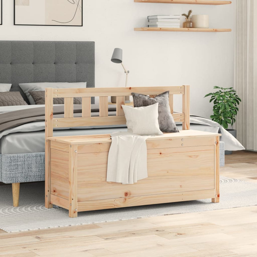 Bench 110x41x76.5 cm Solid Wood Pine