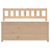 Bench 110x41x76.5 cm Solid Wood Pine - 45-Degree Angle