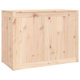 Laundry Box 88.5x44x66 cm Solid Wood Pine - 45-Degree Angle