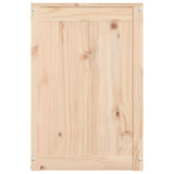 Laundry Box 88.5x44x66 cm Solid Wood Pine - Close-Up Angle