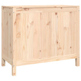Laundry Box 88.5x44x76 cm Solid Wood Pine - 45-Degree Angle