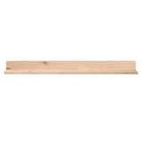 Wall Shelves 2 pcs 110x11x9 cm Solid Wood Pine
